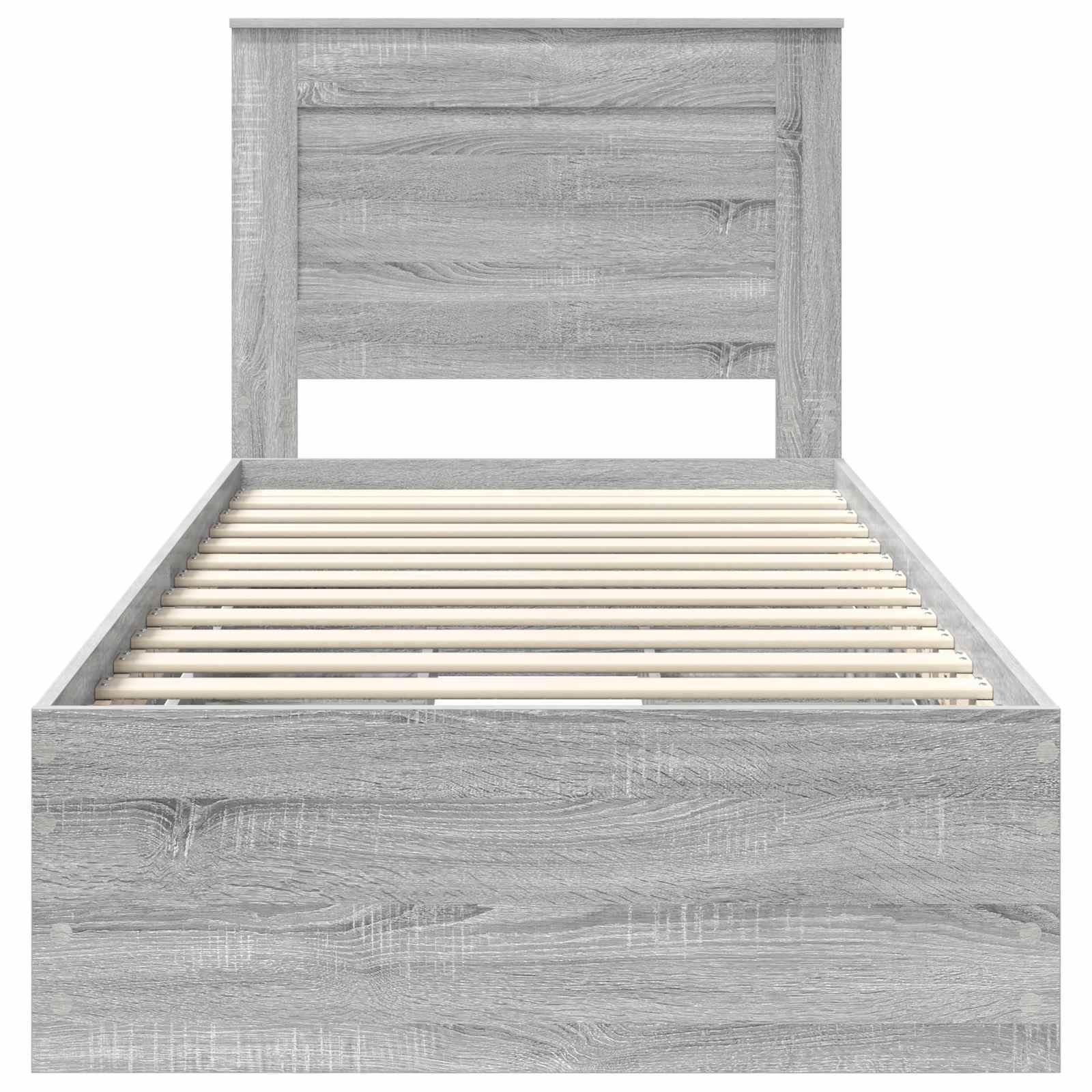 Voodi raam sahtliga peaga Hall Sonoma 100 x 200 cm Inseneripuit 123 Kõik vajalik sinu aeda ja koju! Voodi raam sahtliga peaga Hall Sonoma 100 x 200 cm Inseneripuit - Image 8