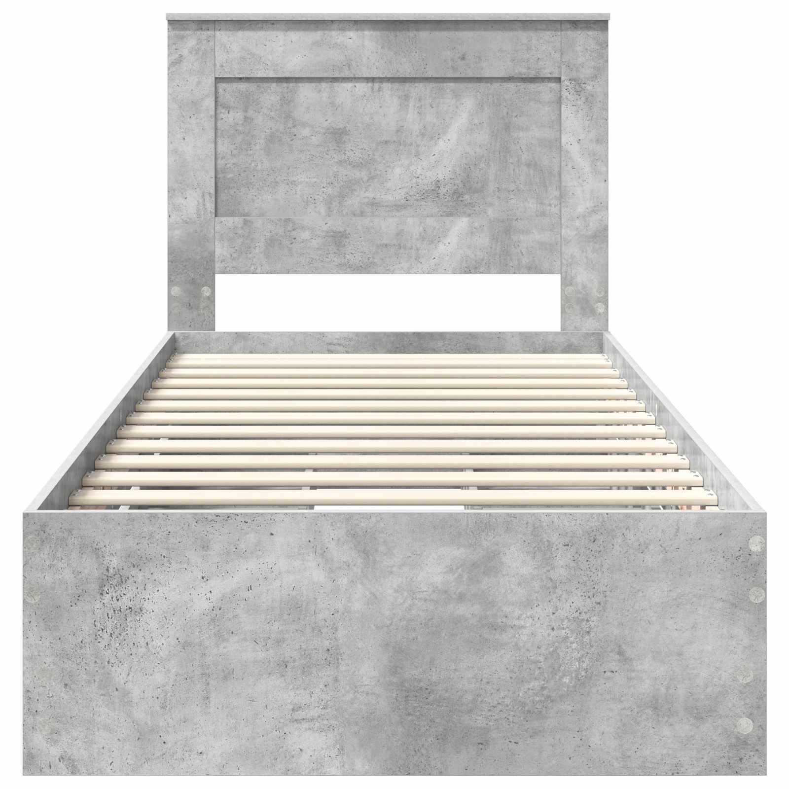 Voodi raam sahtliga peaga Betoonhall 90 x 200 cm Inseneripuit 215 Kõik vajalik sinu aeda ja koju! Voodi raam sahtliga peaga Betoonhall 90 x 200 cm Inseneripuit - Image 8