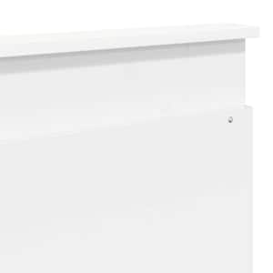 Postel s úložným prostorem Bílá 180 x 200 cm kompozitní dřevo - obrázek 12