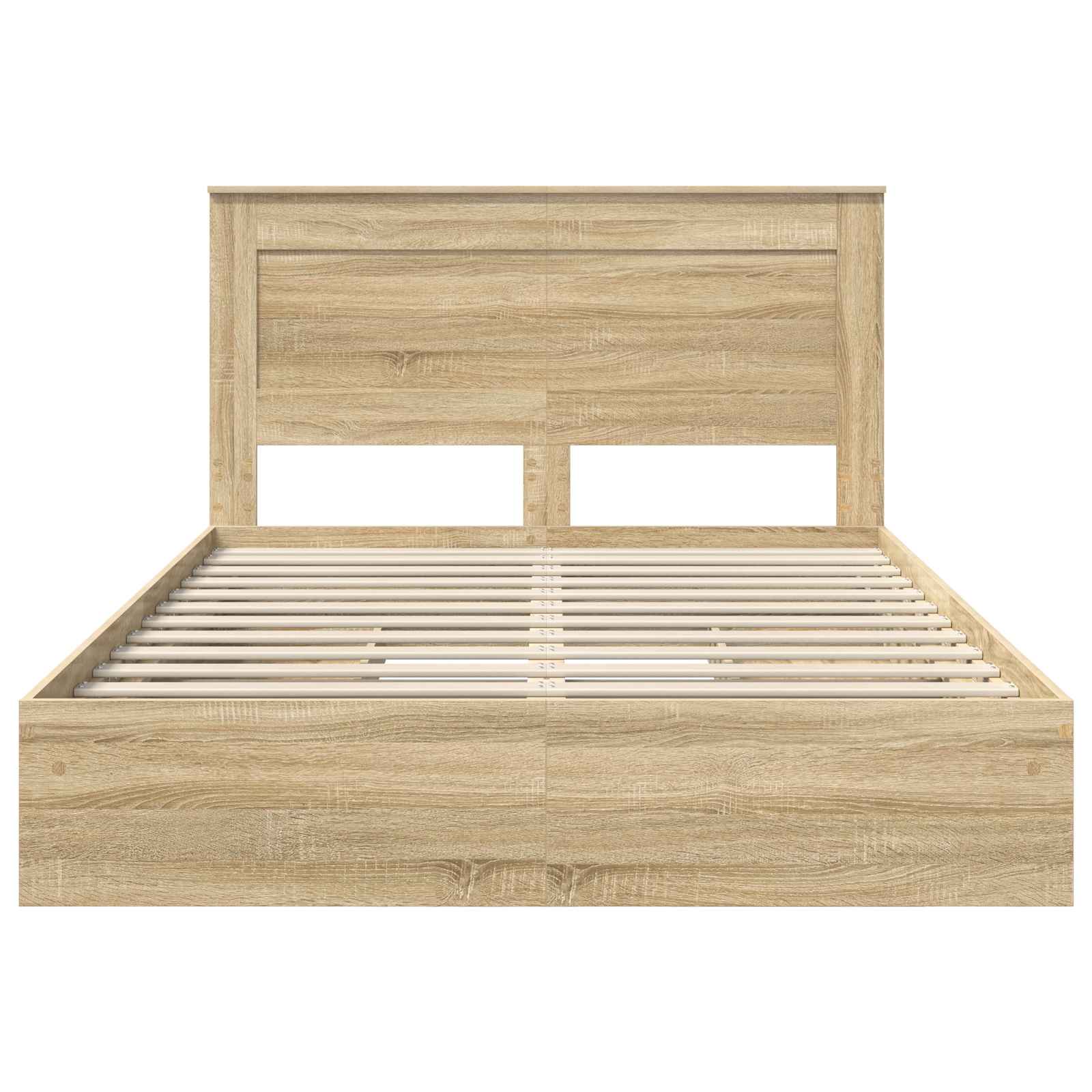 Opslag bed met lade Sonoma Eiken 160 x 200 cm Bewerkt hout | luizaXL | Dé meubelwinkel voor elk interieur Opslag bed met lade Sonoma Eiken 160 x 200 cm Bewerkt hout - Afbeelding 8