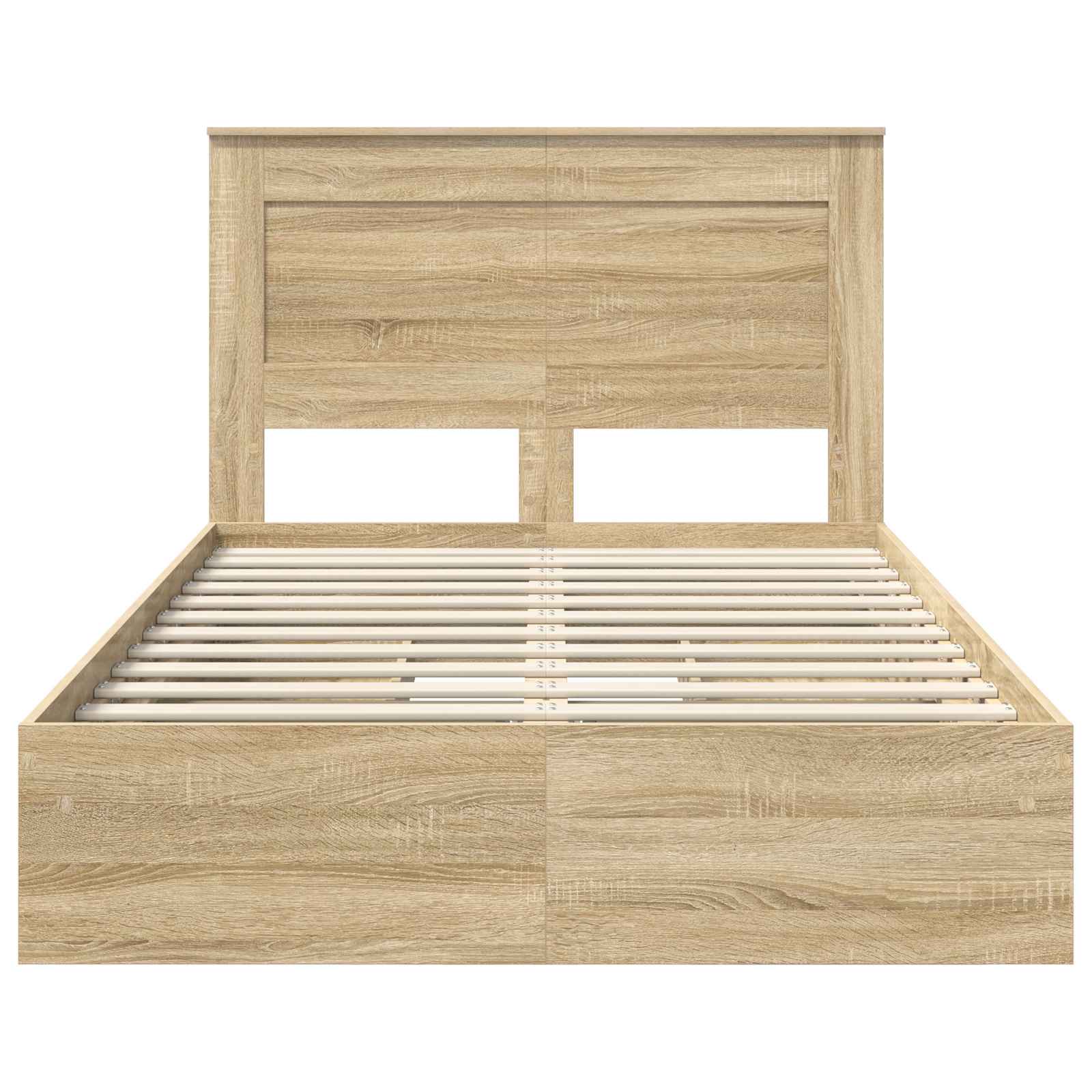 Opslag bed met lade Sonoma Eiken 135 x 190 cm Bewerkt hout | luizaXL | Dé meubelwinkel voor elk interieur Opslag bed met lade Sonoma Eiken 135 x 190 cm Bewerkt hout - Afbeelding 8