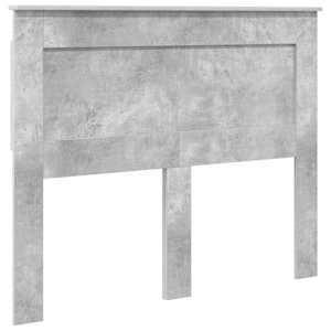Postel s úložným prostorem s čelo Betonově šedá 135 x 190 cm - obrázek 7