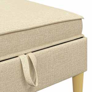 Modulární pohovka se storage 5 pcs Krémová Textil - obrázek 7