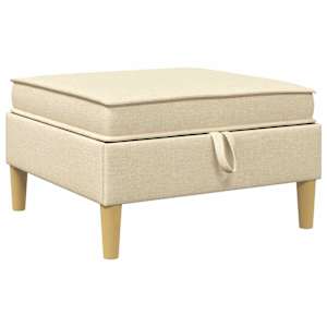 Modulární pohovka se storage 5 pcs Krémová Textil - obrázek 6