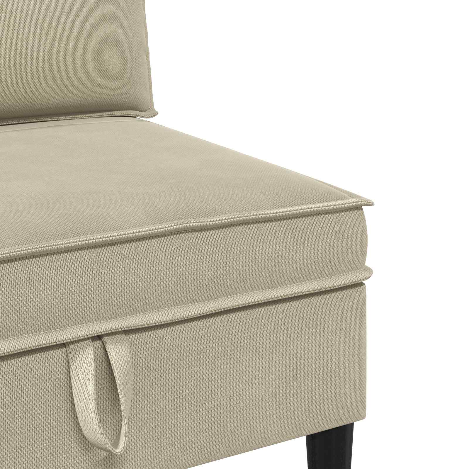 Komplet pohištva za dnevno sobo 4 pcs Peščena Blago - slika 8