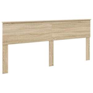 Rám postele s čelo Sonoma 200 x 200 cm Masivní borové dřevo - obrázek 6
