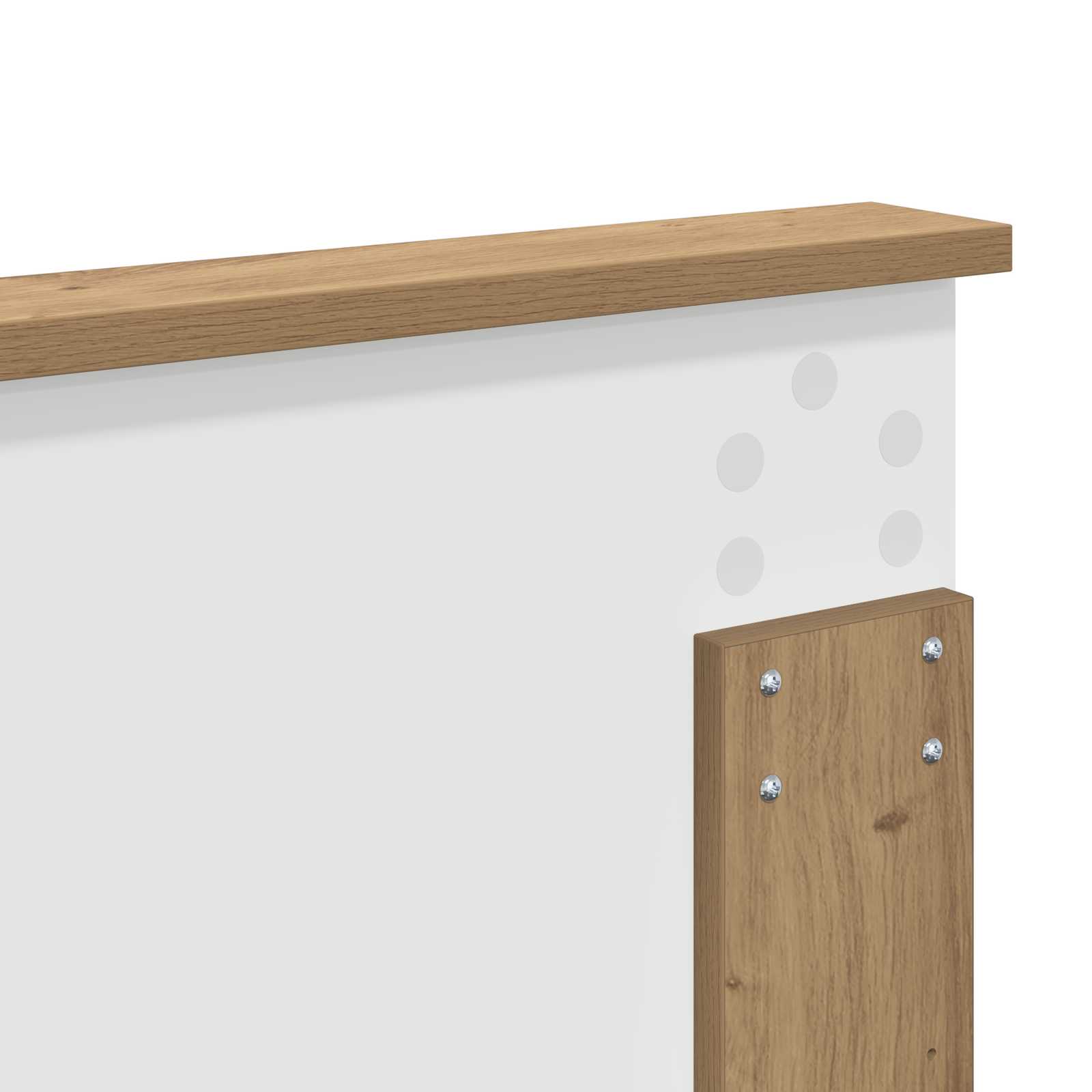 Sengestamme Kunstnerisk Eik 160 x 200 cm Massiv furu - Bilde 11