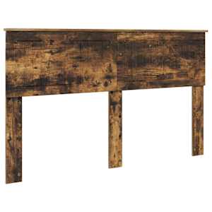 Rám postele Kouřový dub 150 x 200 cm Masivní borové dřevo - obrázek 6