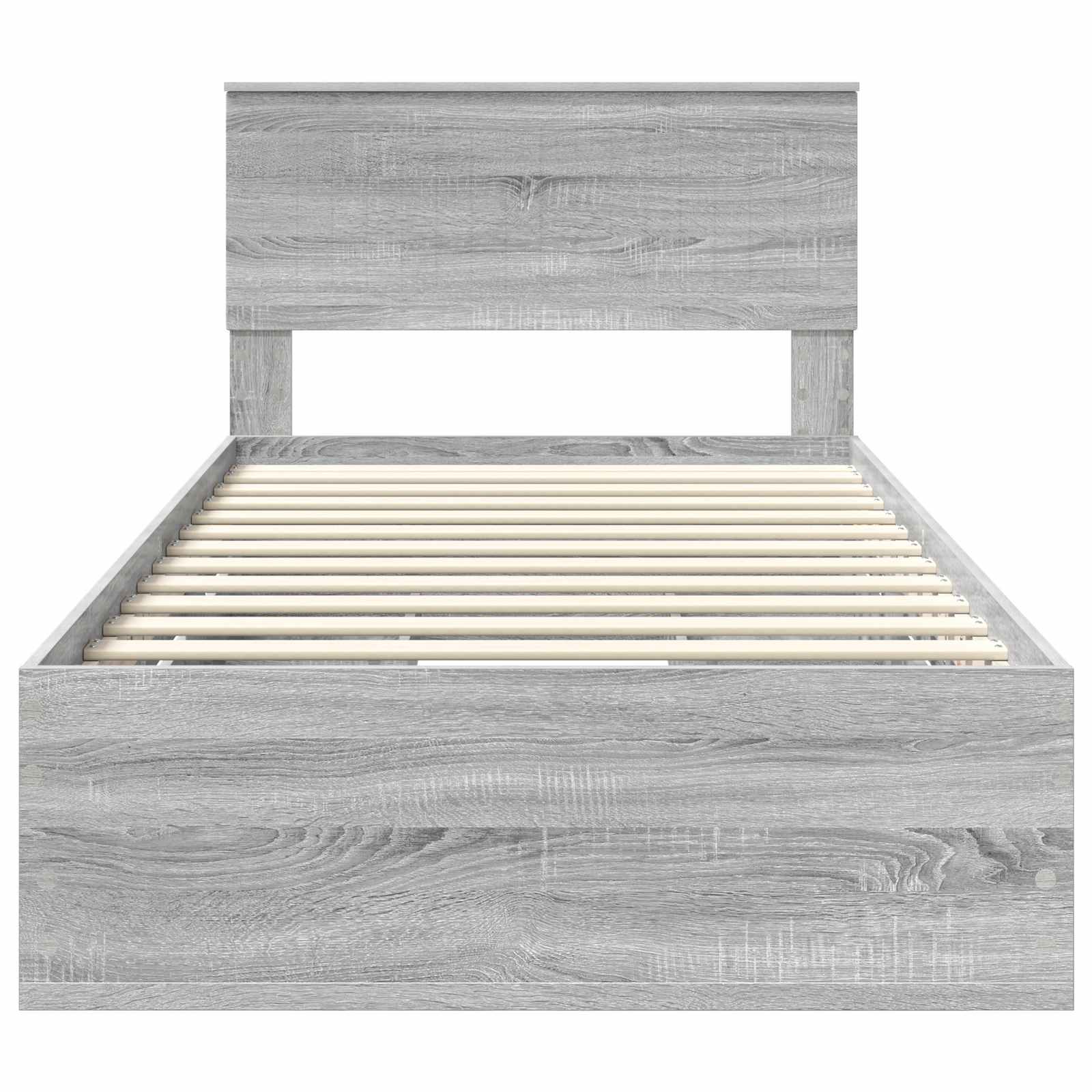 Voodi raam sahtliga peaga Hall Sonoma 100 x 200 cm Inseneripuit 100 Kõik vajalik sinu aeda ja koju! Voodi raam sahtliga peaga Hall Sonoma 100 x 200 cm Inseneripuit - Image 8