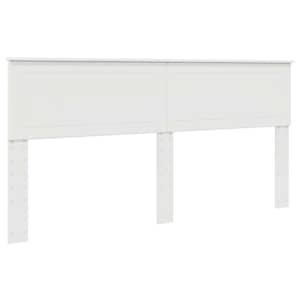 Postel s úložným prostorem Bílá 180 x 200 cm kompozitní dřevo - obrázek 7