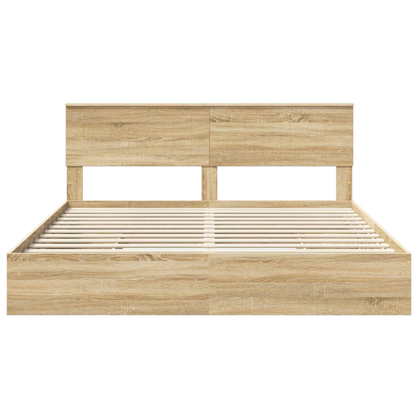 Opslag bed met lade Sonoma Eiken 180 x 200 cm Bewerkt hout | luizaXL | Dé meubelwinkel voor elk interieur Opslag bed met lade Sonoma Eiken 180 x 200 cm Bewerkt hout - Afbeelding 8