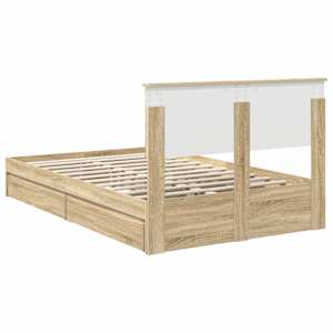 Postel s úložným prostorem s čelo Sonoma dub 120 x 190 cm - obrázek 10
