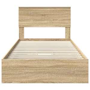Postel s úložným prostorem s čelo Sonoma dub 100 x 200 cm - obrázek 8