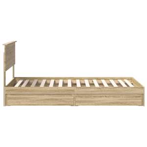 Postel s úložným prostorem s čelo Sonoma dub 100 x 200 cm - obrázek 9