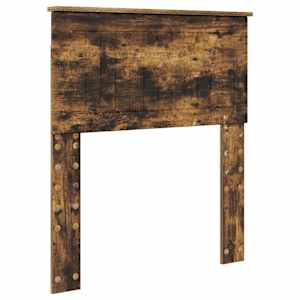 Postel s úložným prostorem s čelo Kouřový dub 75 x 190 cm - obrázek 7