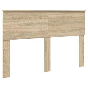 Rám postele s čelo Sonoma dub 140 x 190 cm kompozitní dřevo - obrázek 7
