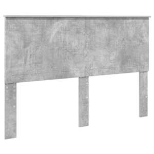 Rám postele Betonově šedá 150 x 200 cm Masivní borové dřevo - obrázek 6