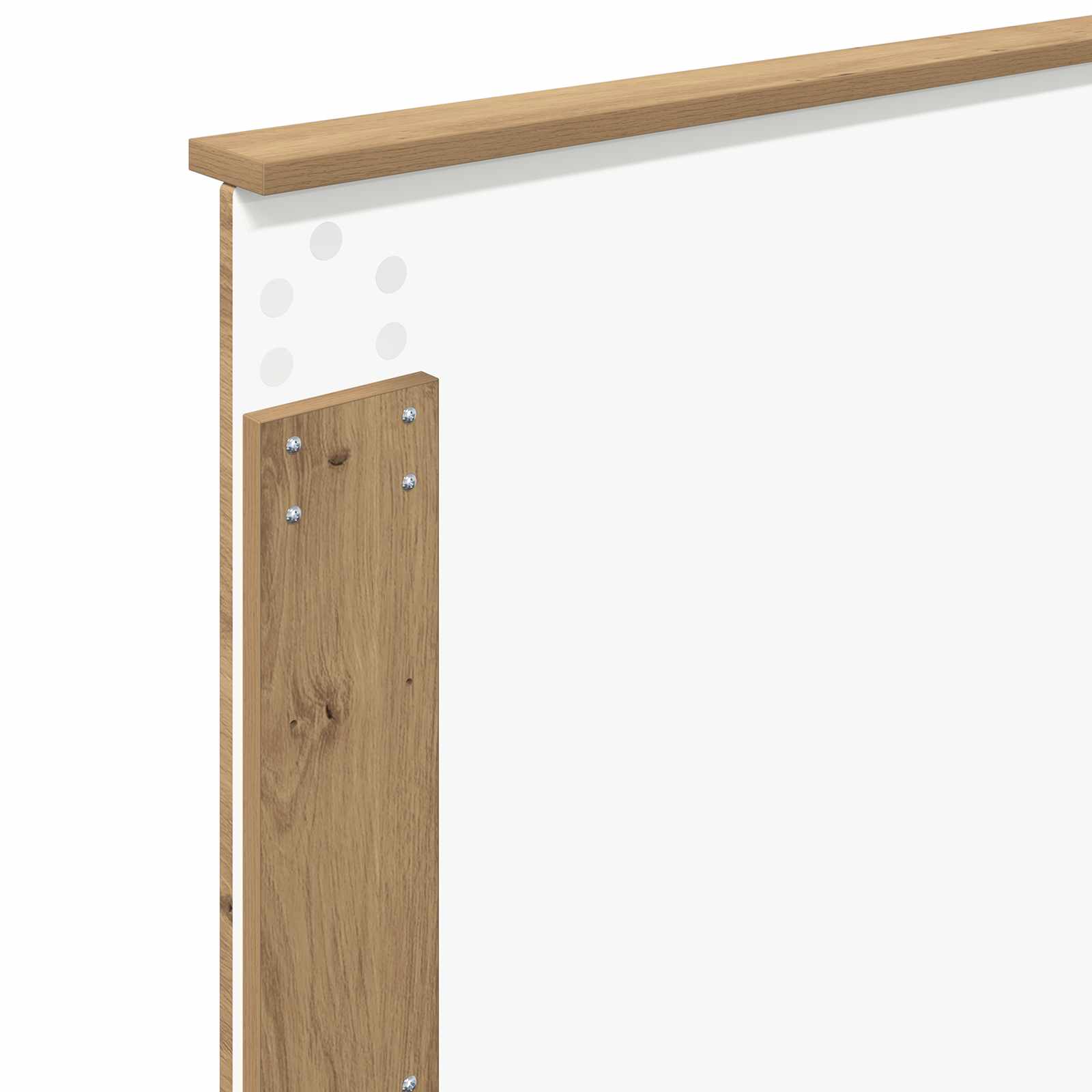 Bedframe Ambachtelijk eiken 90 x 200 cm Massief grenenhout | luizaXL | Dé meubelwinkel voor elk interieur Bedframe Ambachtelijk eiken 90 x 200 cm Massief grenenhout - Afbeelding 11