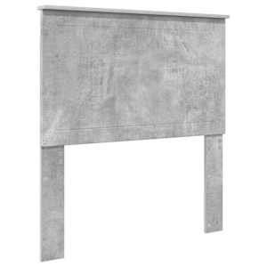 Rám postele Betonově šedá 90 x 190 cm Masivní borové dřevo - obrázek 6