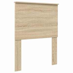Rám postele s čelo Sonoma dub 75 x 190 cm Masivní borové dřevo - obrázek 6