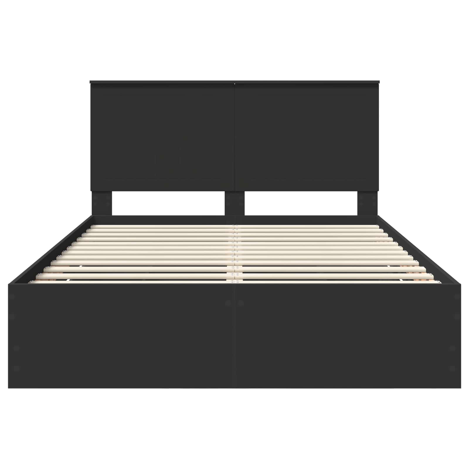 Voodi raam sahtliga peaga Must 135 x 190 cm Inseneripuit 8 Kõik vajalik sinu aeda ja koju! Voodi raam sahtliga peaga Must 135 x 190 cm Inseneripuit - Image 8