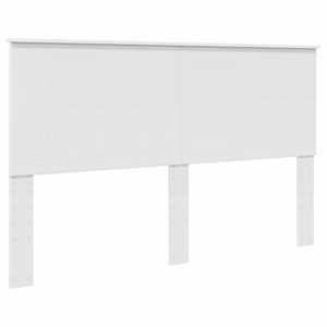 Postel s úložným prostorem Bílá 160 x 200 cm kompozitní dřevo - obrázek 7