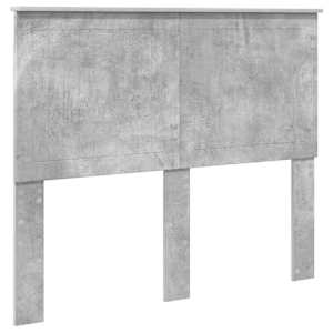 Postel s úložným prostorem s čelo Betonově šedá 135 x 190 cm - obrázek 7