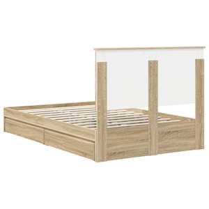 Postel s úložným prostorem s čelo Sonoma dub 120 x 190 cm - obrázek 10