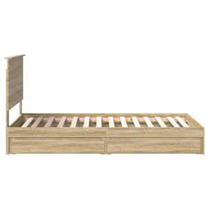 Postel s úložným prostorem s čelo Sonoma dub 100 x 200 cm - obrázek 9