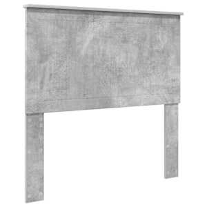 Postel s úložným prostorem s čelo Betonově šedá 100 x 200 cm - obrázek 7