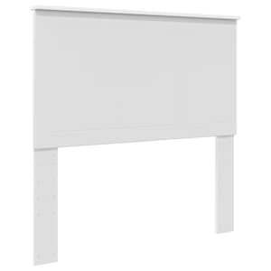 Rám postele s čelo Bílá 100 x 200 cm kompozitní dřevo - obrázek 6