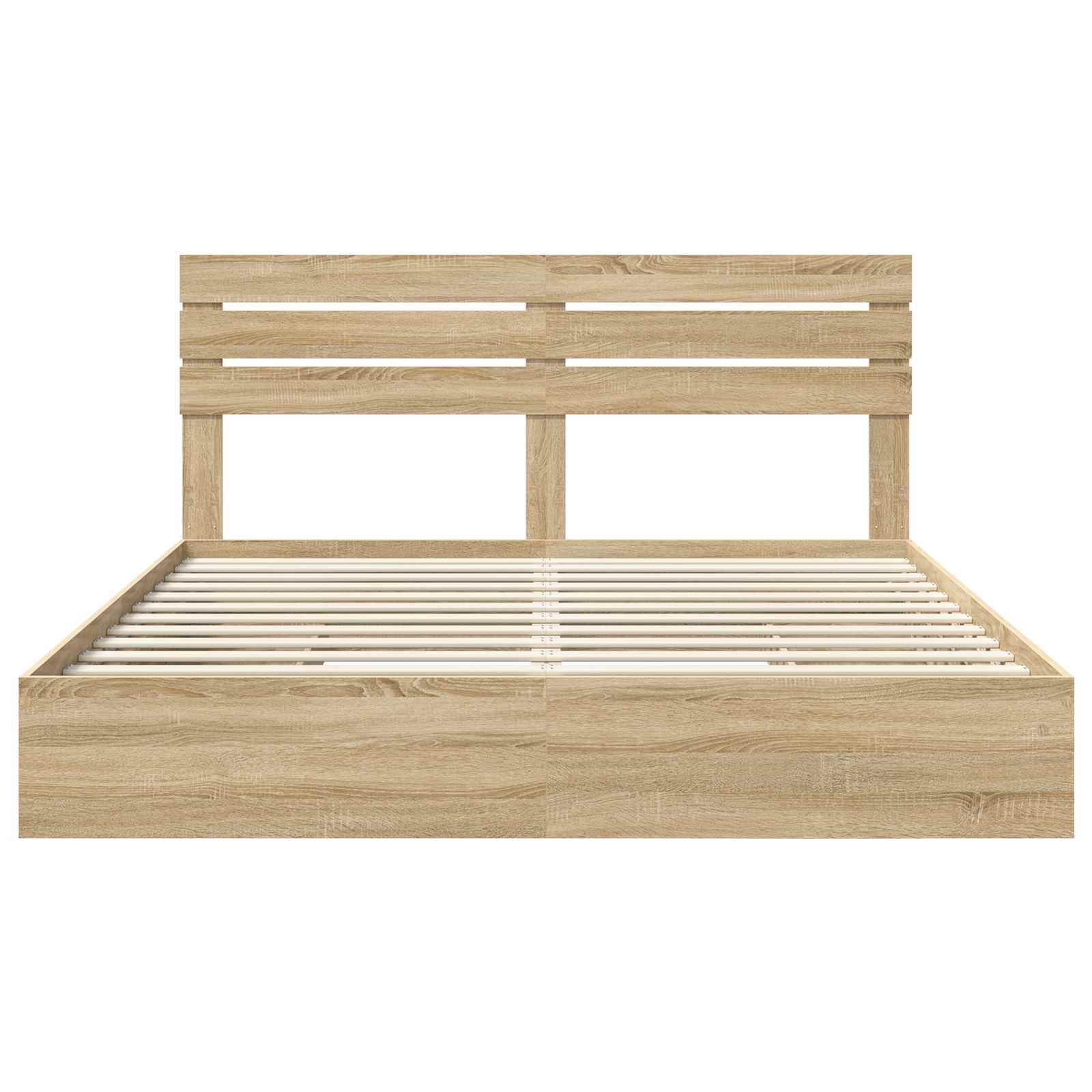 Opslag bed met lade Sonoma Eiken 180 x 200 cm Bewerkt hout | luizaXL | Dé meubelwinkel voor elk interieur Opslag bed met lade Sonoma Eiken 180 x 200 cm Bewerkt hout - Afbeelding 8