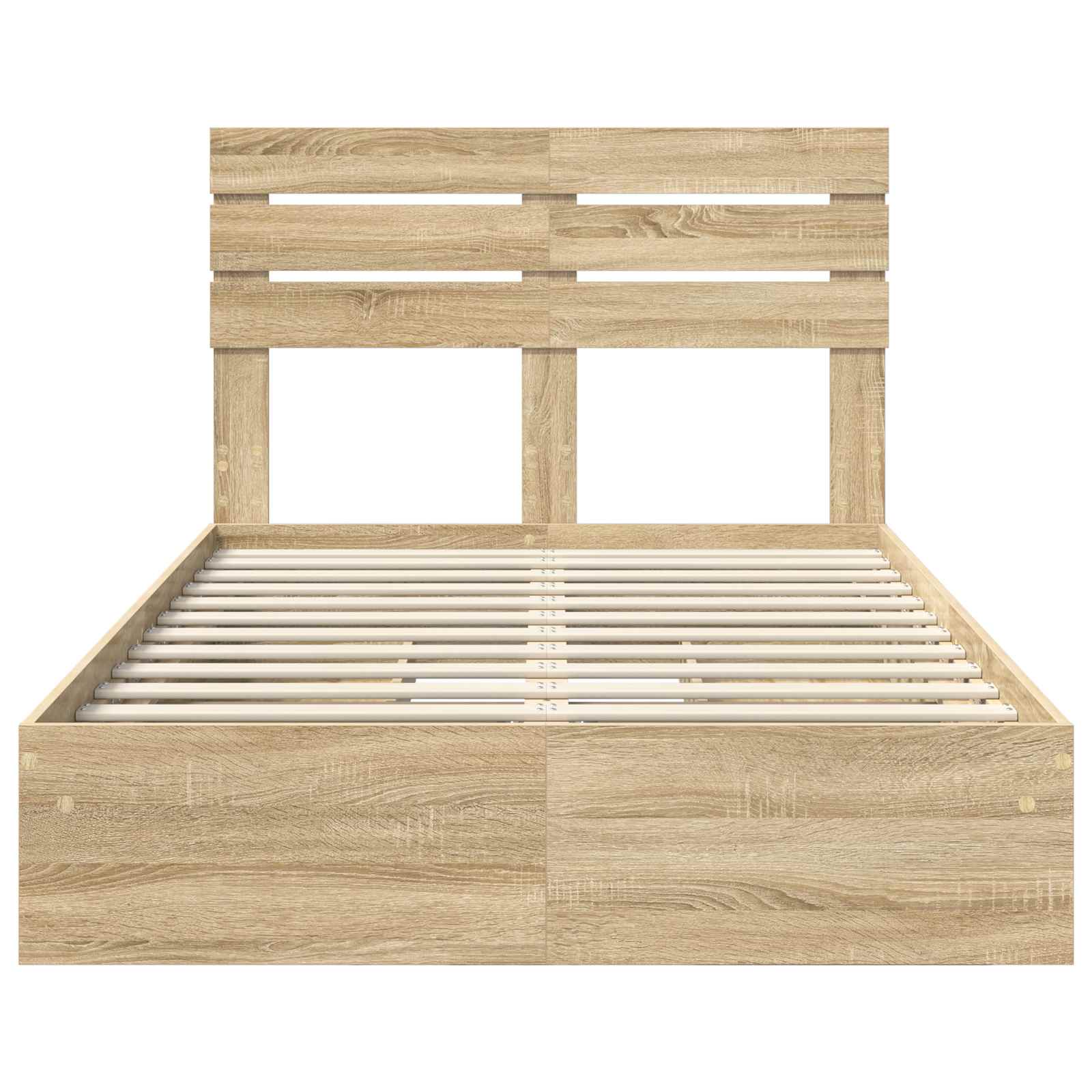 Opslag bed met lade Sonoma Eiken 135 x 190 cm Bewerkt hout | luizaXL | Dé meubelwinkel voor elk interieur Opslag bed met lade Sonoma Eiken 135 x 190 cm Bewerkt hout - Afbeelding 8
