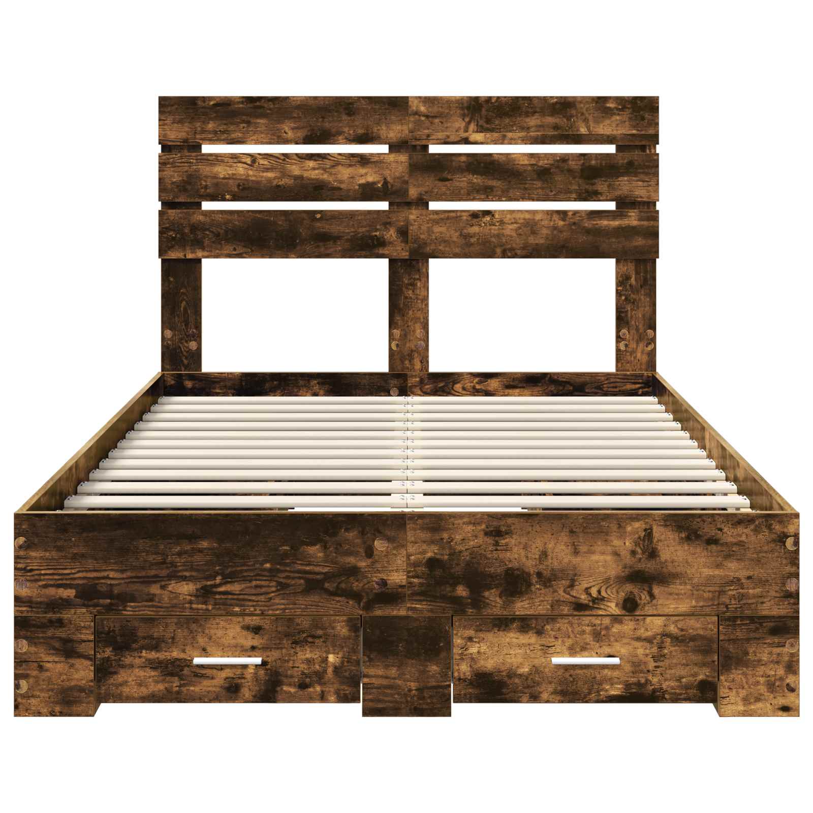 Konstrukcija postelje z vzglavjem Dimljeni oreh 135 x 190 cm - slika 8