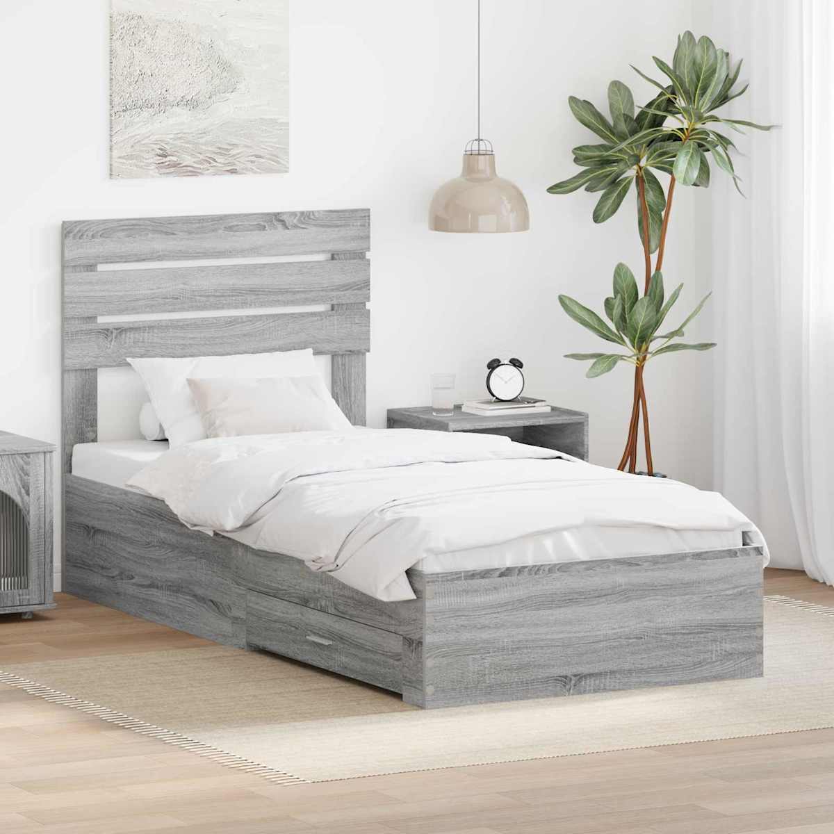 Sengestel Konstrueret træ