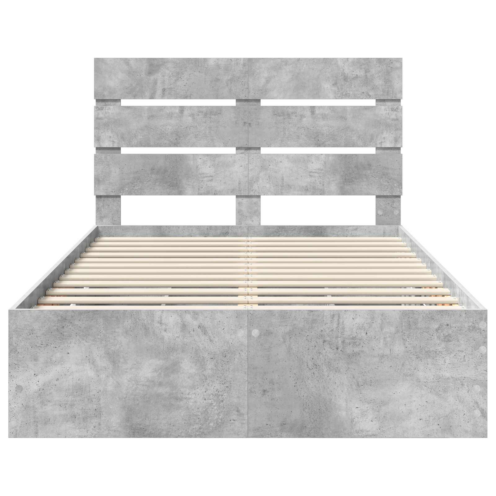 Voodi raam sahtliga peaga Betoonhall 120 x 190 cm Inseneripuit 31 Kõik vajalik sinu aeda ja koju! Voodi raam sahtliga peaga Betoonhall 120 x 190 cm Inseneripuit - Image 8