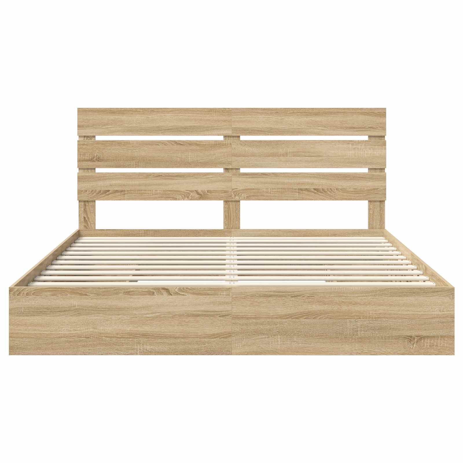 Opslag bed met lade Sonoma Eiken 180 x 200 cm Bewerkt hout | luizaXL | Dé meubelwinkel voor elk interieur Opslag bed met lade Sonoma Eiken 180 x 200 cm Bewerkt hout - Afbeelding 8