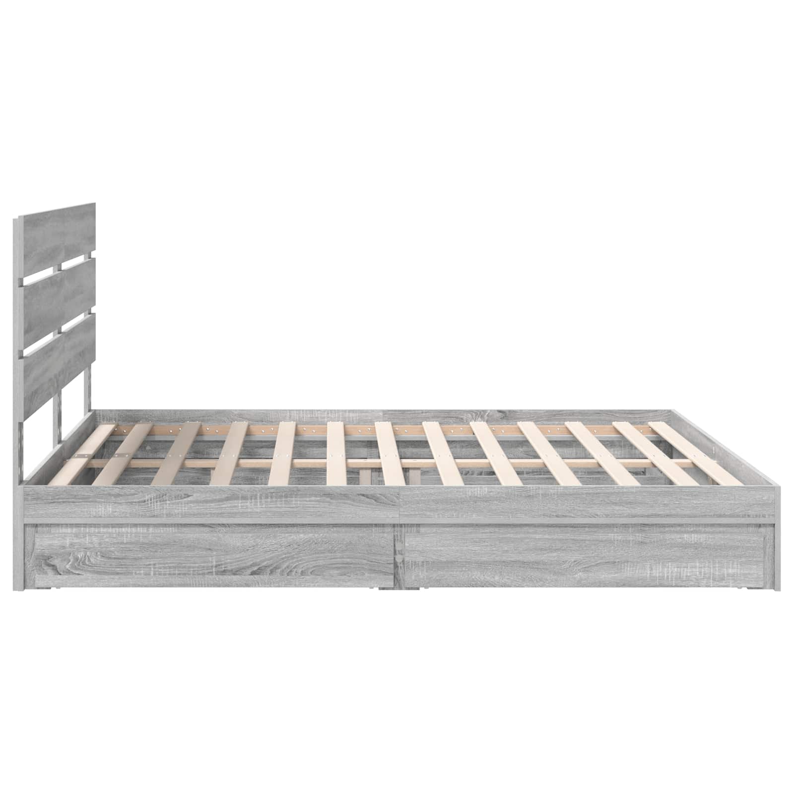 Laos voodi peaga sahtliga Hall Sonoma 180 x 200 cm Tehispuit 9 Kõik vajalik sinu aeda ja koju! Laos voodi peaga sahtliga Hall Sonoma 180 x 200 cm Tehispuit - Image 9