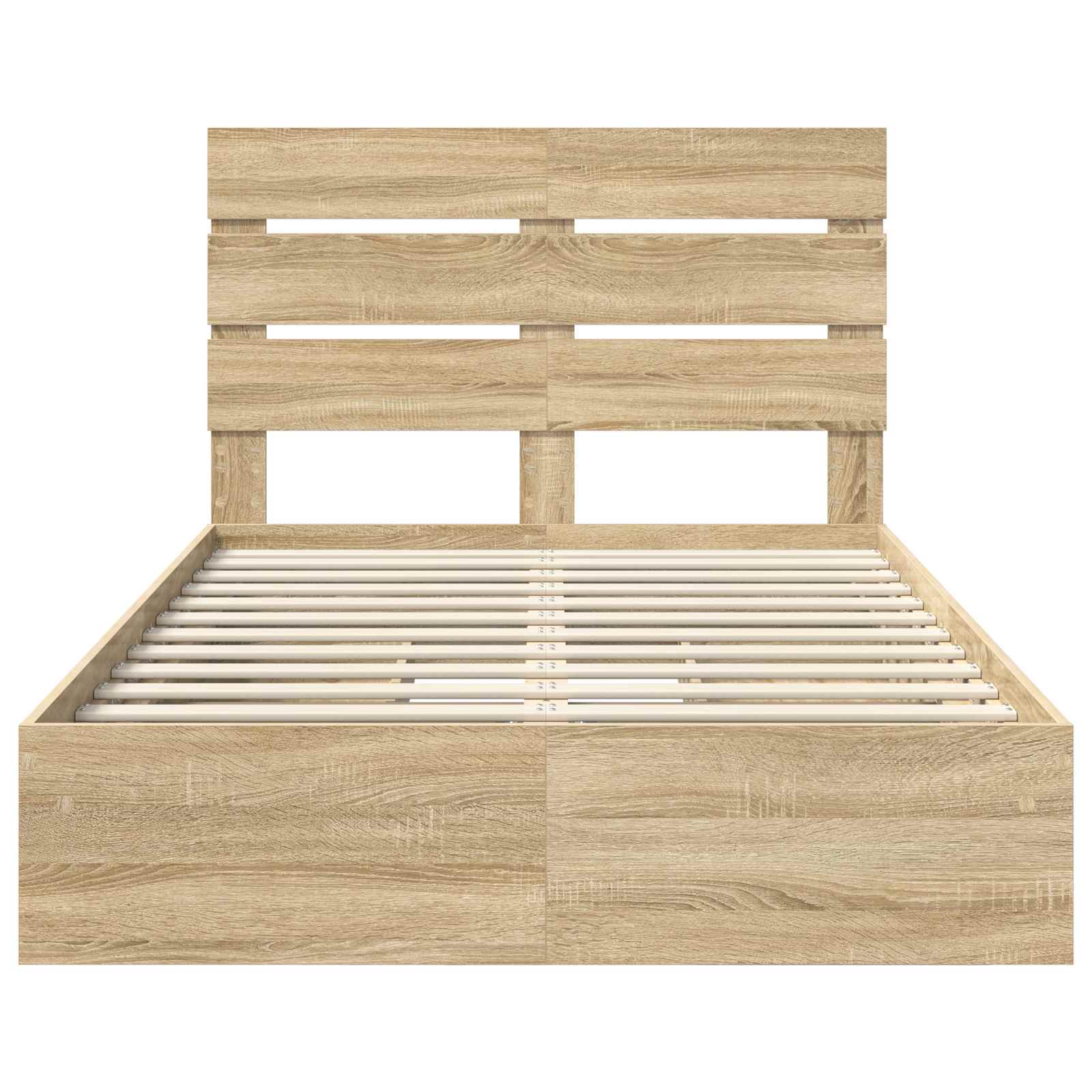 Opslag bed met lade Sonoma Eiken 135 x 190 cm Bewerkt hout | luizaXL | Dé meubelwinkel voor elk interieur Opslag bed met lade Sonoma Eiken 135 x 190 cm Bewerkt hout - Afbeelding 8