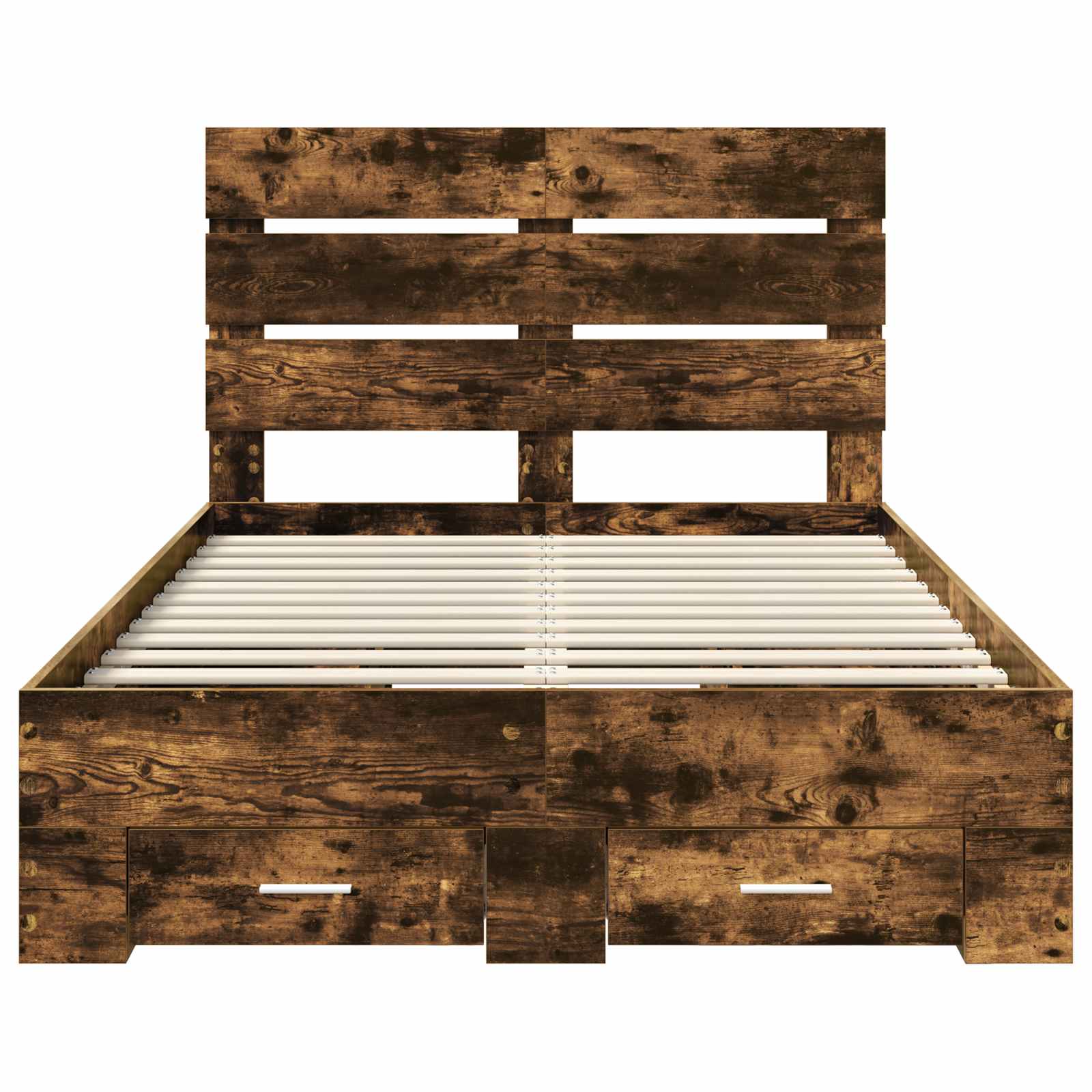 Konstrukcija postelje s predalom Dimljeni oreh 135 x 190 cm - slika 8