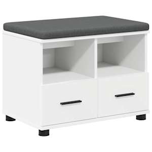 vidaXL Hallipink Valge 60 x 38 x 46 cm