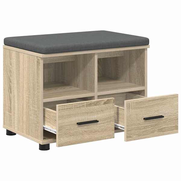 vidaXL Hallipink Sonoma tamm 60 x 38 x 46 cm
