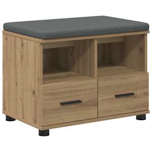 vidaXL Hallipink K&auml;sit&ouml;&ouml; Tamm 60 x 38 x 46 cm