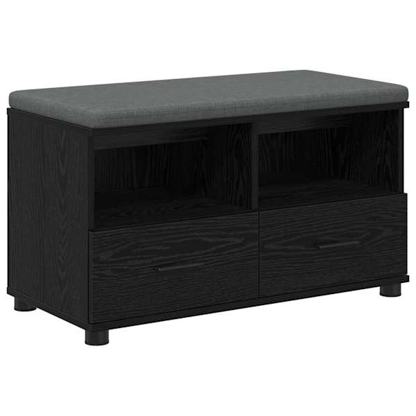 vidaXL Hallipink Must Tamm 80 x 38 x 46 cm