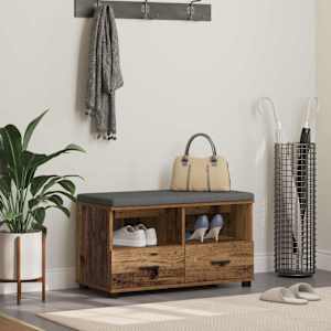 Haldna klop Star les 80 x 38 x 46 cm Oblikovan Les in Tkanina