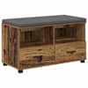 vidaXL Hallipink Vana puit 80 x 38 x 46 cm