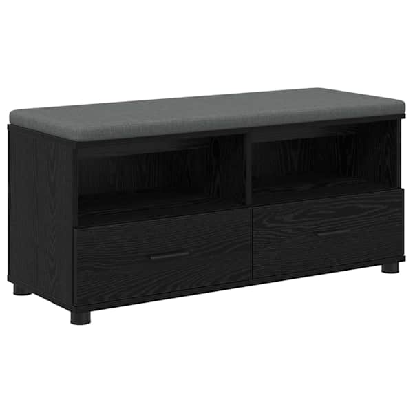 vidaXL Hallipink Must Tamm 100 x 38 x 46 cm