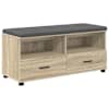 vidaXL Hallipink Sonoma tamm 100 x 38 x 46 cm