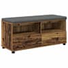 vidaXL Hallipink Vana puit 100 x 38 x 46 cm