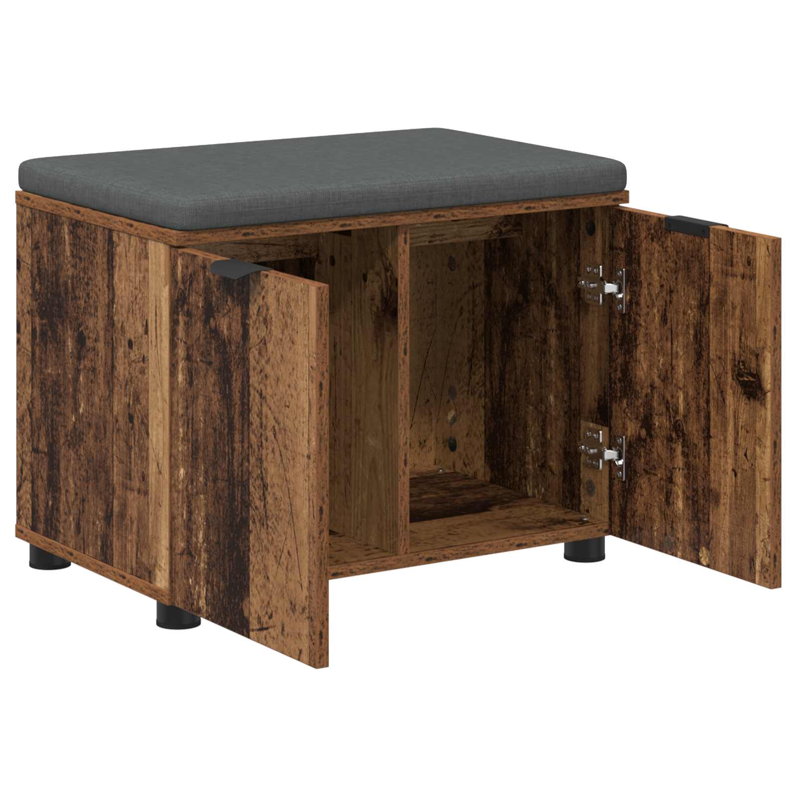 Haldna klop z blazino s shranjevanjem Star les 60 x 38 x 46 cm - slika 5